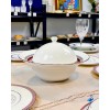 Service de table COPPELIA 24 pièces en porcelaine de limoge pour 6 personnes