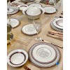 Service de table COPPELIA 24 pièces en porcelaine de limoge pour 6 personnes