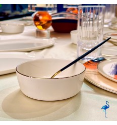 Wilmax-Lot De 6 Assiettes-Diamètre : 20 Cm-En Porcelaine Blanche-Passent Au Lave-Vaisselle