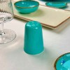 Salière "sand" turquoises 70mm
