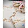 Nappe réctangle beige claire E3 bronze 2,4m x 1,5m