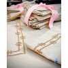 Nappe réctangle beige claire E3 bronze 2,4m x 1,5m