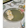 Plateau rond Palladium Dim 45cm VERT