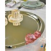Plateau rond Palladium Dim 45cm VERT