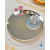 Plateau rond avec pied Palladium 28CM