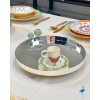 Plateau rond avec pied Palladium 28CM