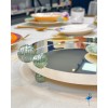 Plateau rond avec pied Palladium 28CM