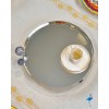 Plateau rond avec pied Palladium 28CM