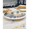 Plateau rond avec pied Palladium 28CM