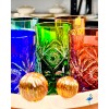 6 verres à thé Santra 6 couleurs
