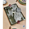 6 verres Venedig transparent
