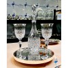 6 verres à pied Dresden