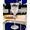 6 verres à pied Santra transparente
